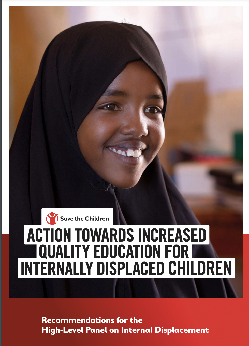 Save the Children report front cover
