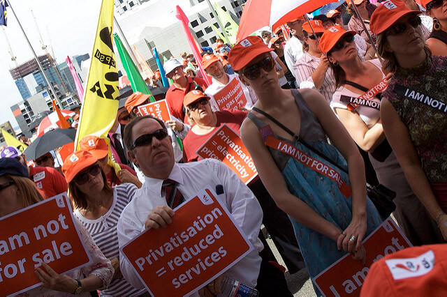 the impact of privatisation of education and public services on human rights