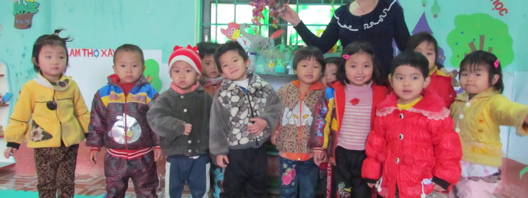 Kindergarten in Northwest Vietnam